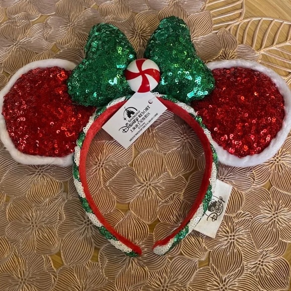 🐭Minnie Mouse Christmas Ears🐭 - Picture 2 of 2